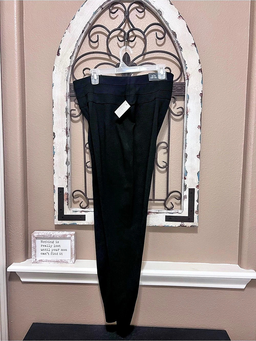 NWT Essential High-Rise Trouser Black Leggings similar to Lululemon athletica.
